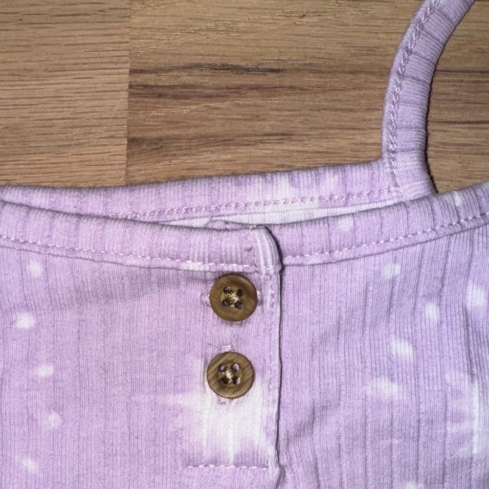 Carter's Pink Floral and Purple Striped Camisoles - Picture 3 of 16